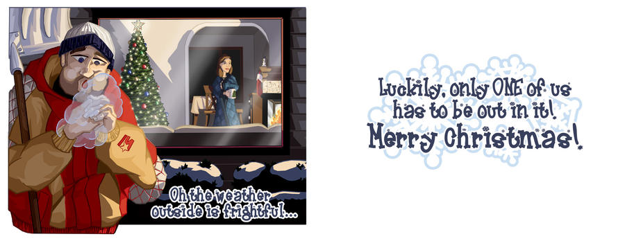 2008 Christmas Card by JayToTheWorld