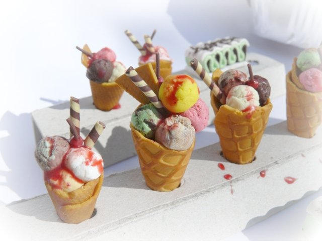 1/4 scale Fimo Ice Cream by sigma82 on DeviantArt