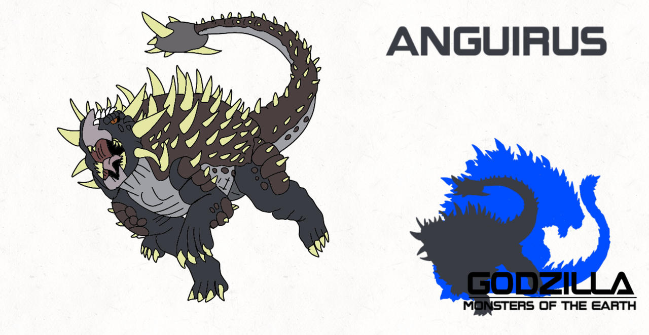 anguirus (Godzilla monsters of the Earth) by Sarah4444unicorn on DeviantArt