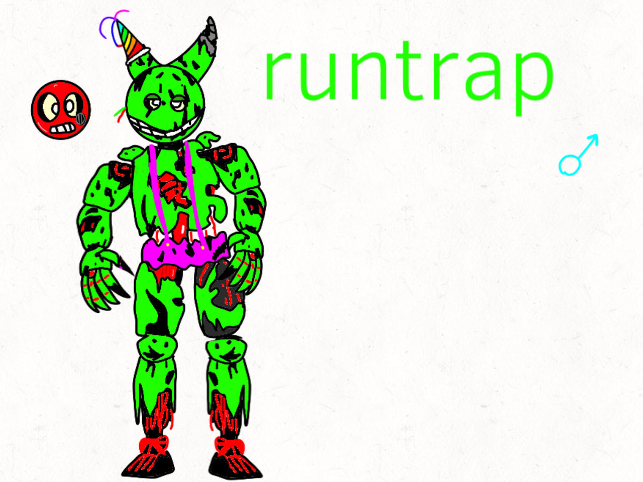 Runtrap (poppy playtime chapter 3) by Sarah4444unicorn on DeviantArt