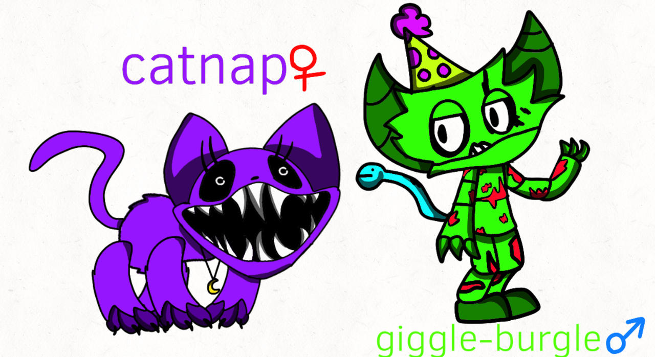 Giggle-burgle and catnap poppy playtime chapter 3 by
