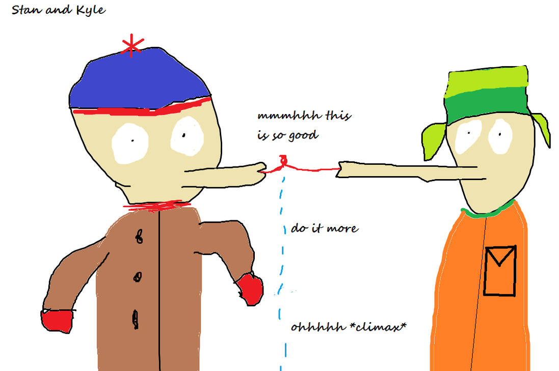 Stan X Kyle so kawaii~ NO STEAL~ SOUTH PARK~ by WiseauV2 on DeviantArt