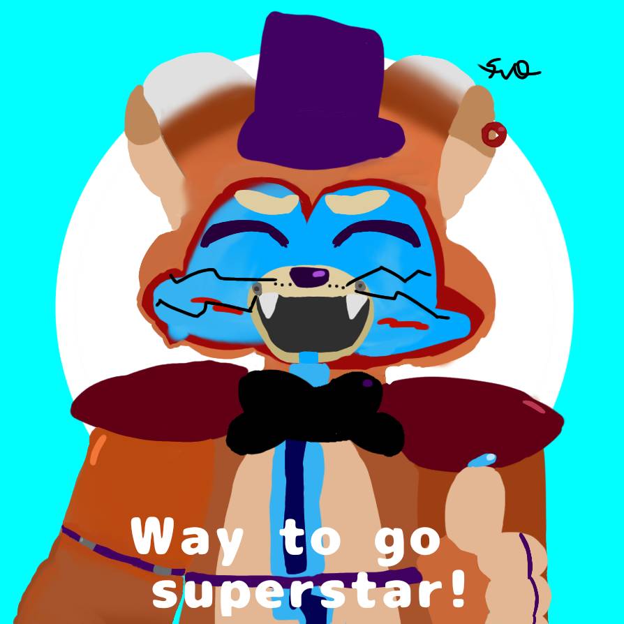 Way to go, Superstar! ' ' :: Glamrock Freddy & Gregory :: FNAF SB