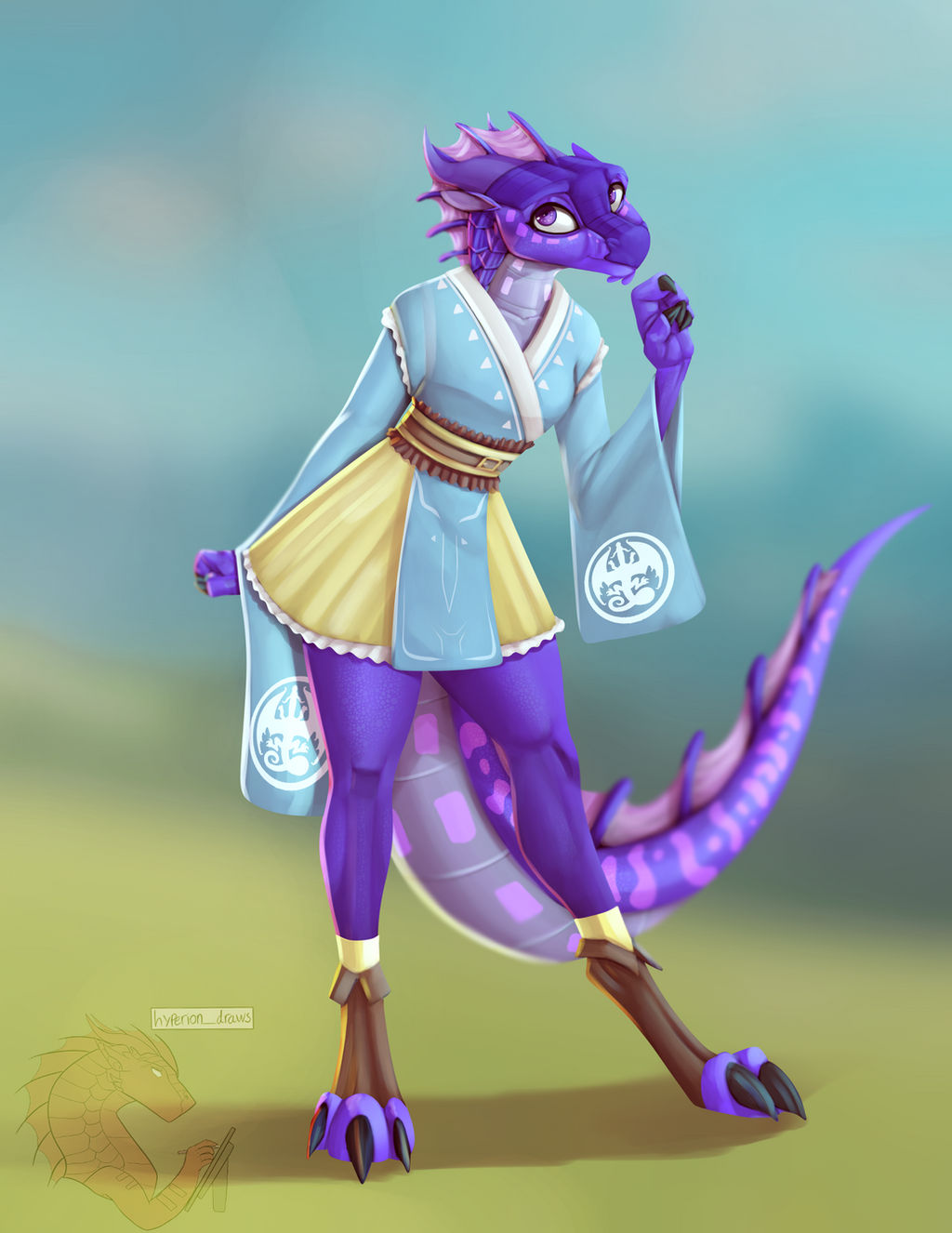 Indigo Raptor Deviantart Indigo by Artkadia on DeviantArt