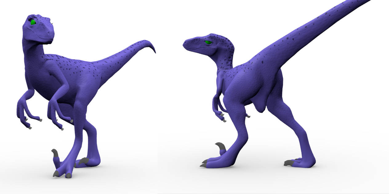 2 Female Raptors FemaleRaptorBaseRender by GWKTM on DeviantArt
