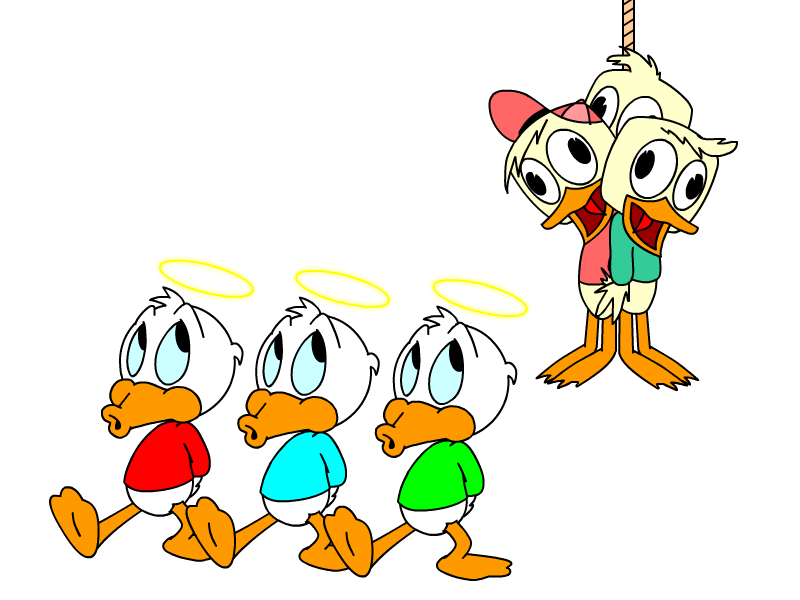 My opinion of DuckTales re smelly boot by GWKTM on DeviantArt