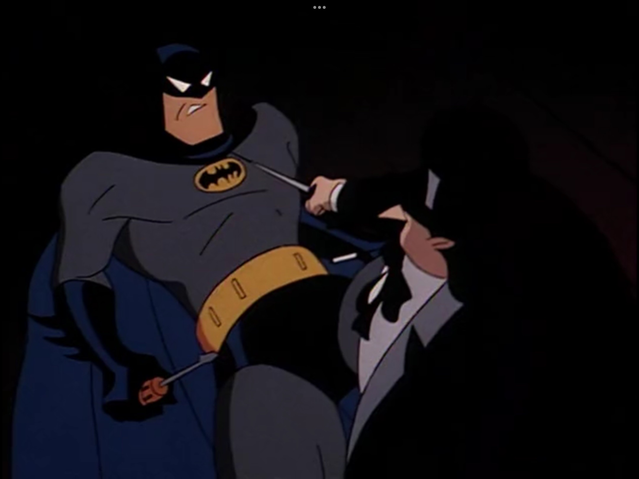 Batman: TAS (Ive Got Batman in My Basement) by animateddistressed88 on  DeviantArt