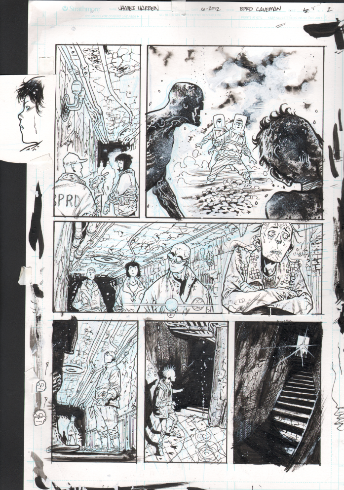 BPRD: Abyss of Time page 2 raw