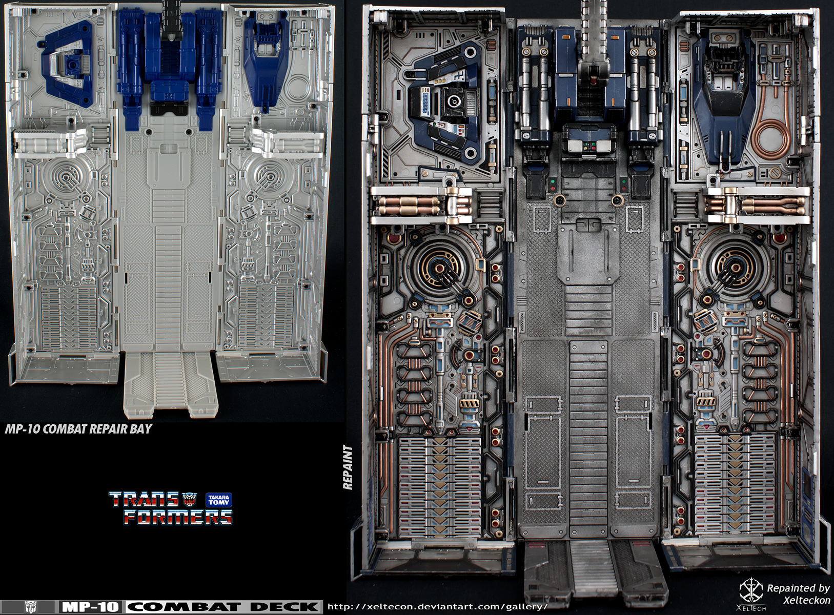 Optimus Prime MP-10 Repaint - Combat Deck 04