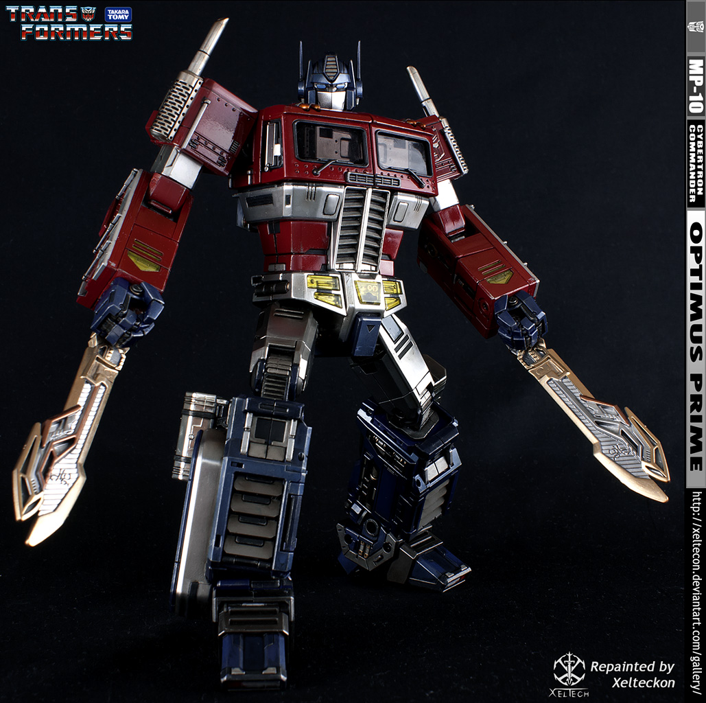 Optimus Prime MP-10 Repaint - No Matter The Cost