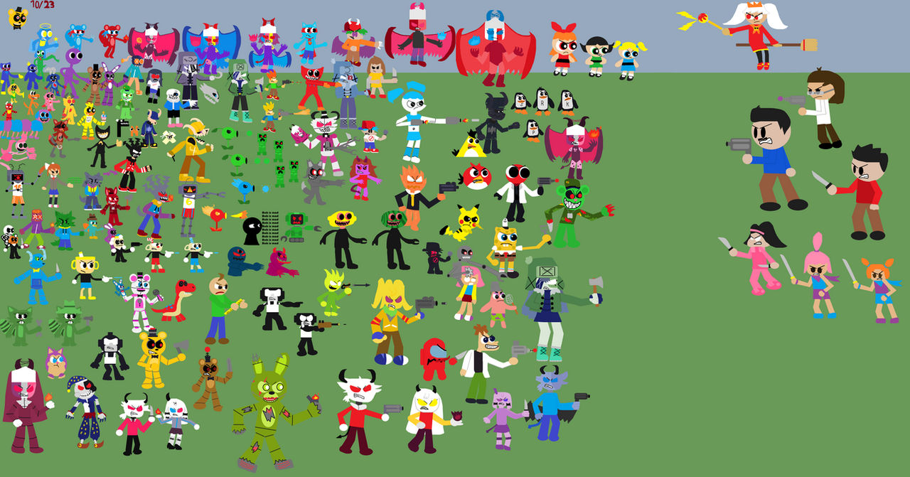 Msgv Enemies Everyone Vs. Enemies Remastered 2023 (Complete) by RandomGab24 on ...