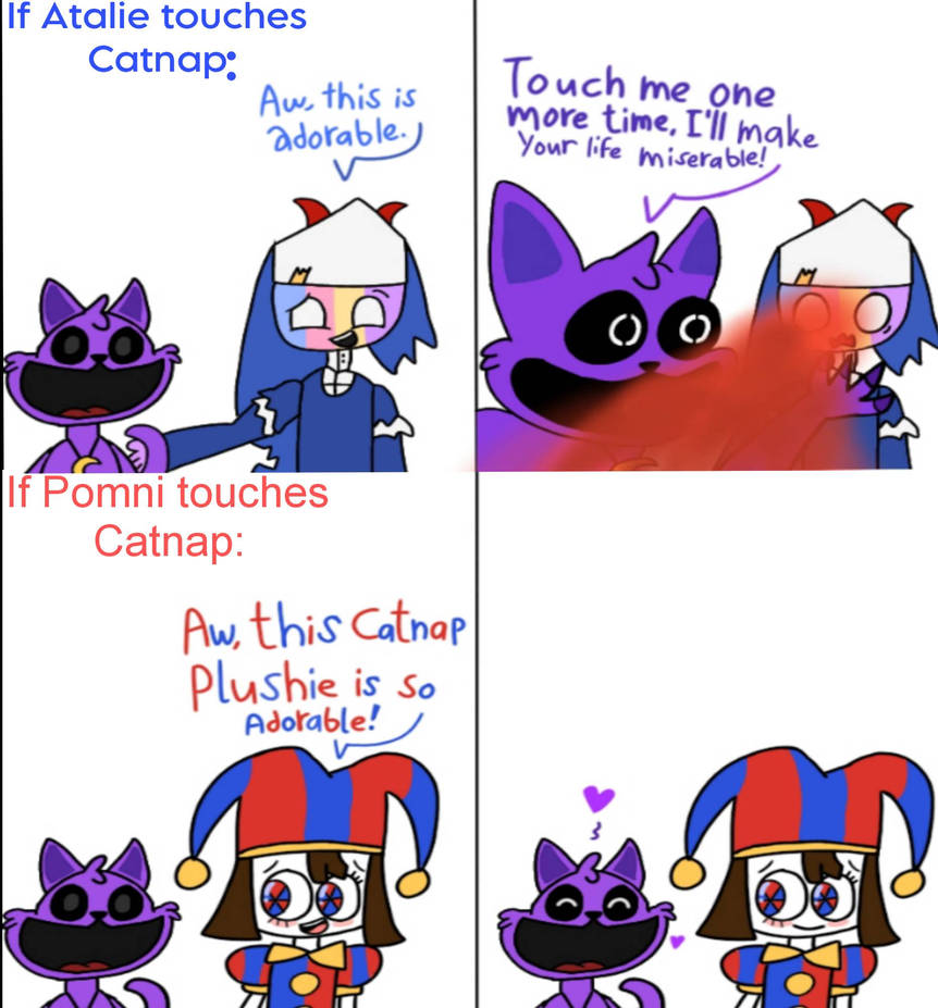 Cat Nap Ransom Letter (SBN AU): If Catnap is Being Touched by GabSFazbear22 on DeviantArt