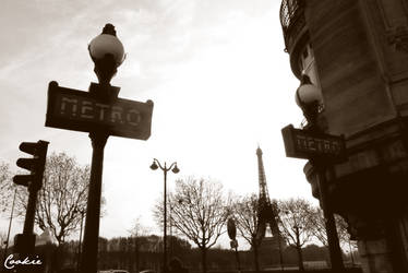 Metro Station in Paris