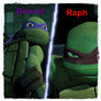 Brothers Raph and Donnie gif.