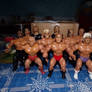 He Man hanging out with AWA Remco Wrestlers
