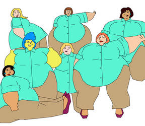 Many, many fat Lois