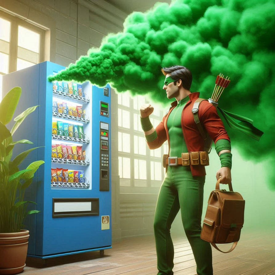 AI controlled vending machines. Riddler inspired. by Sleepstud80 on ...