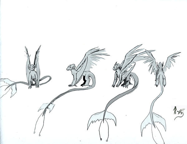 Myewing Winged Monster concept by DragonsRage on DeviantArt