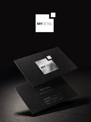 MyDetail logo and business cards