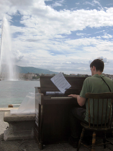 A Piano Outside