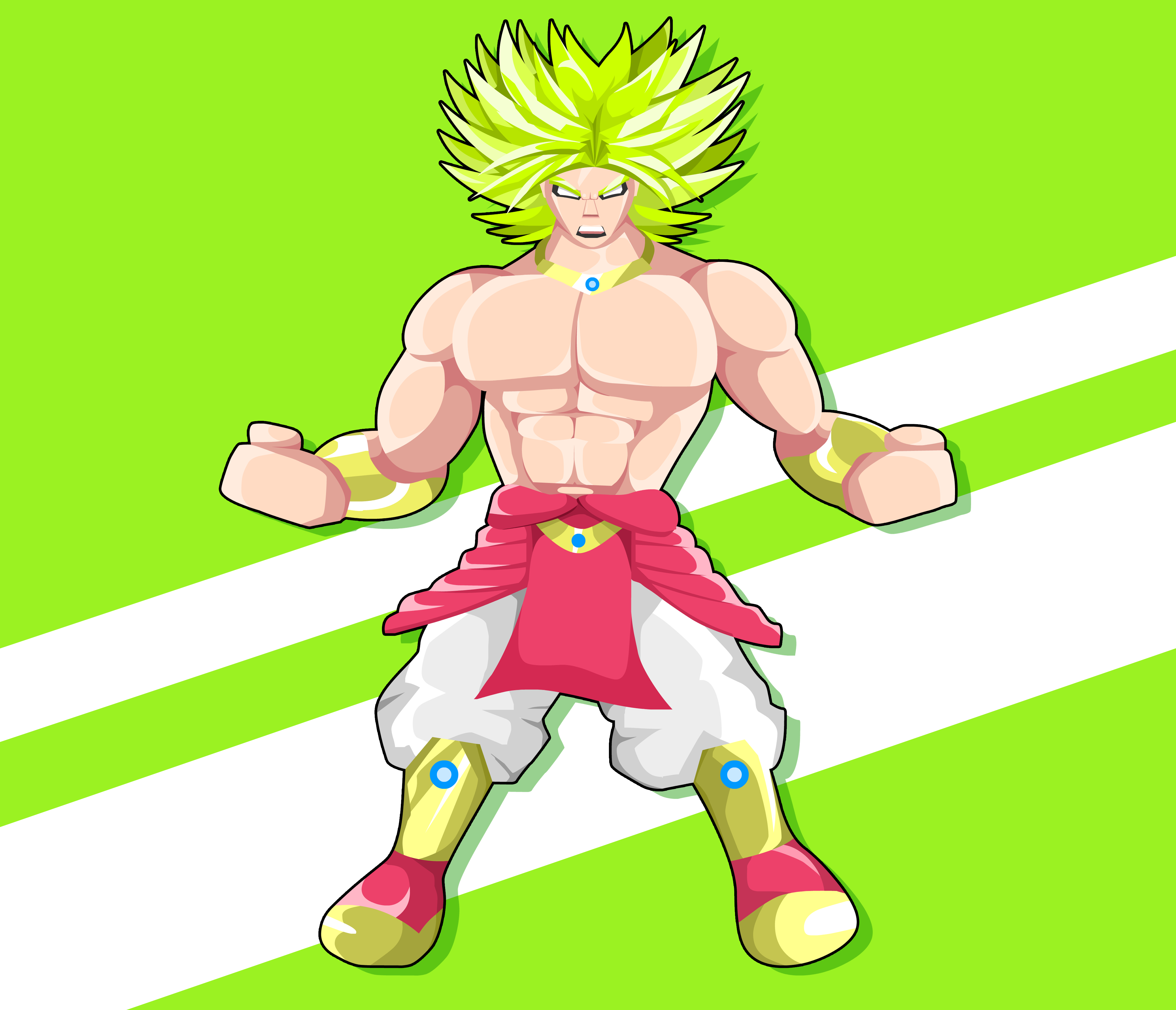 Broly Vector by ZapbrosYreay on DeviantArt