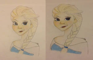 Elsa - Frozen - Colour