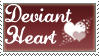 Deviant Heart Stamp by deviant-stamps