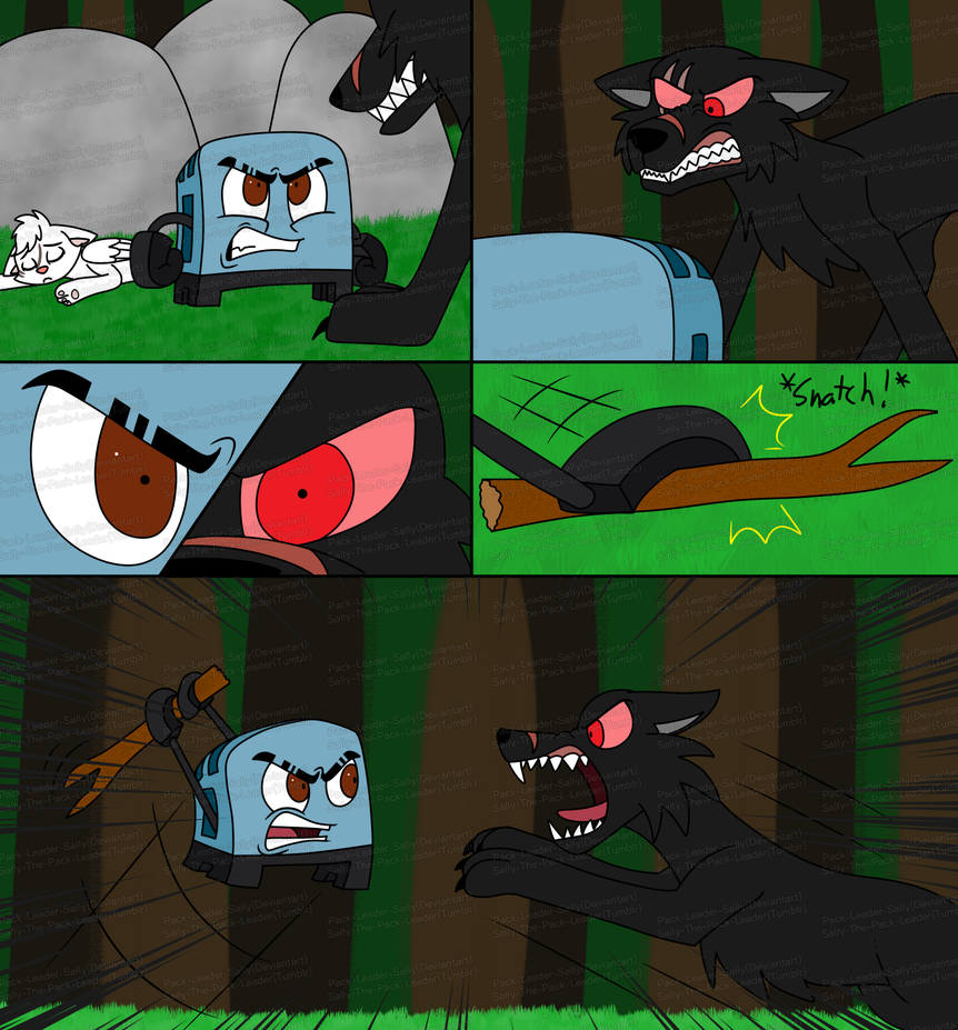 Toaster vs The Dark Wolf by Pack-Leader-Sally on DeviantArt