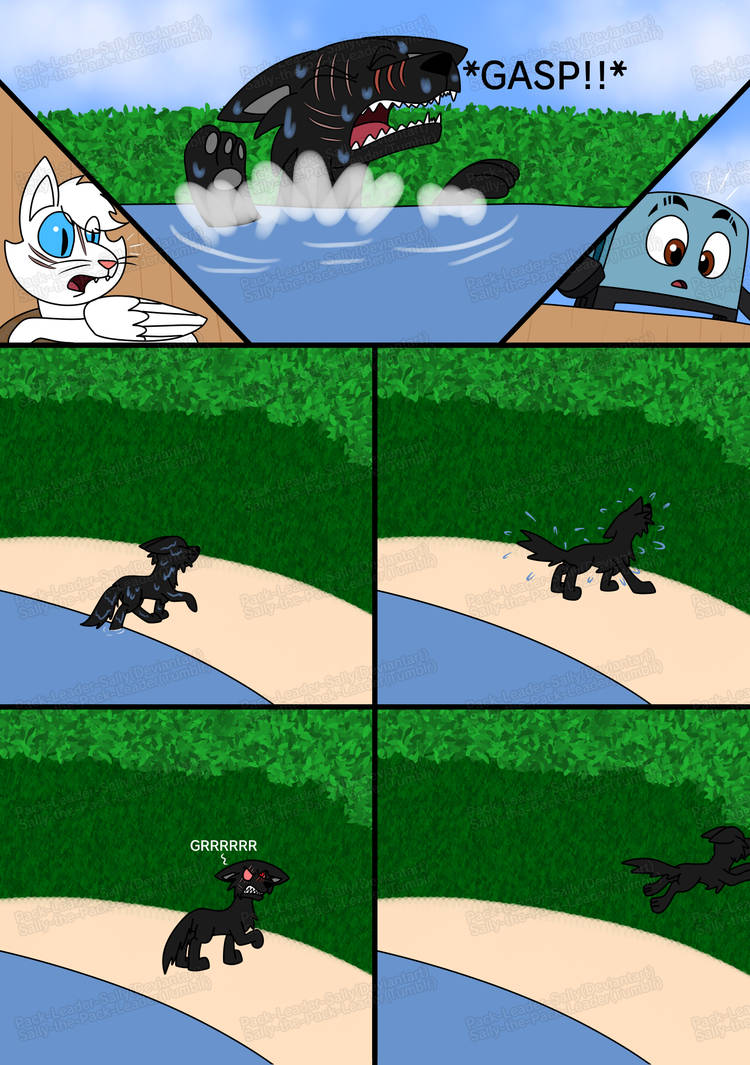 Toaster vs The Dark Wolf part 28 by Pack-Leader-Sally on DeviantArt