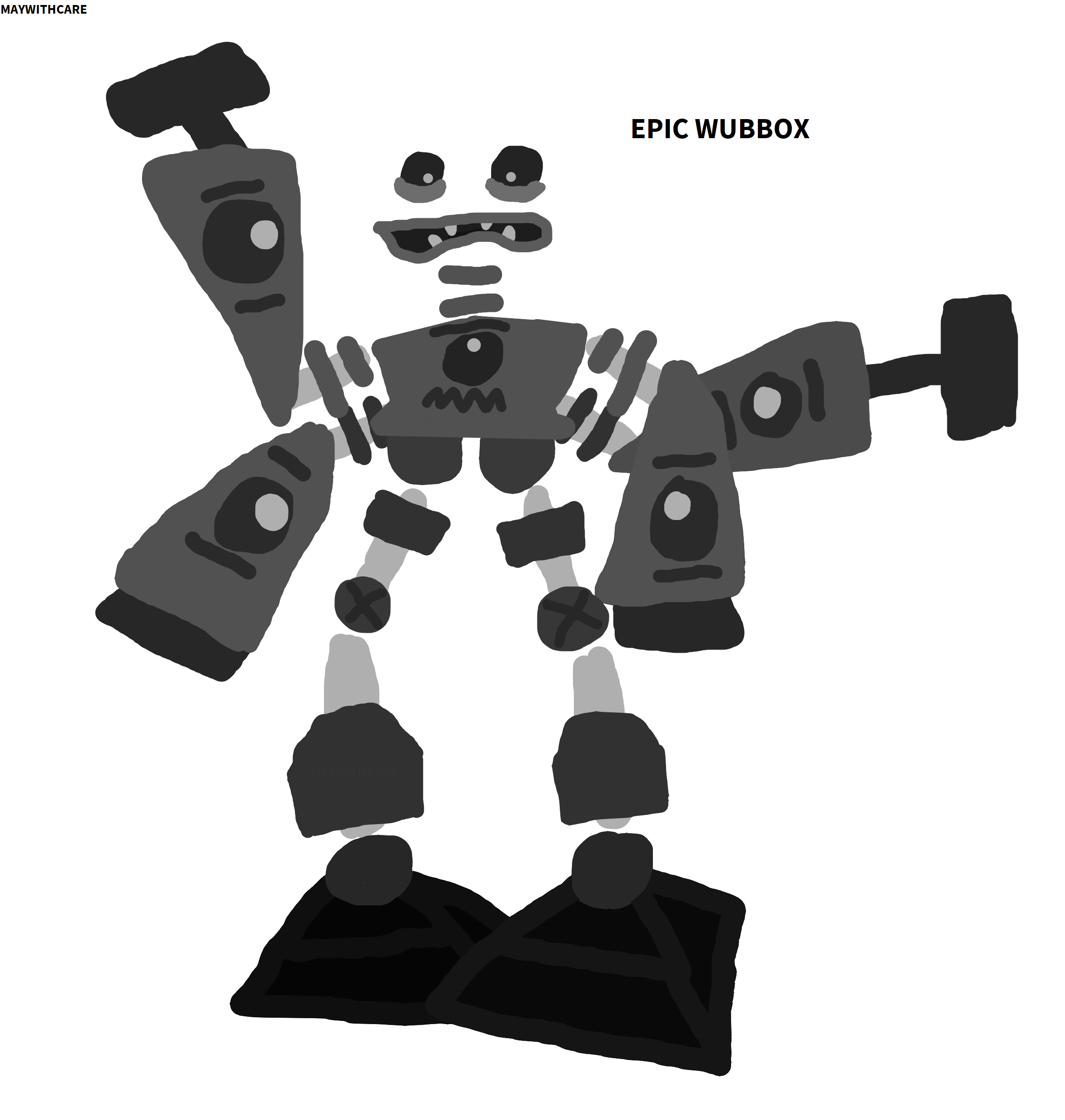 Plasma epic wubbox (T-pose)