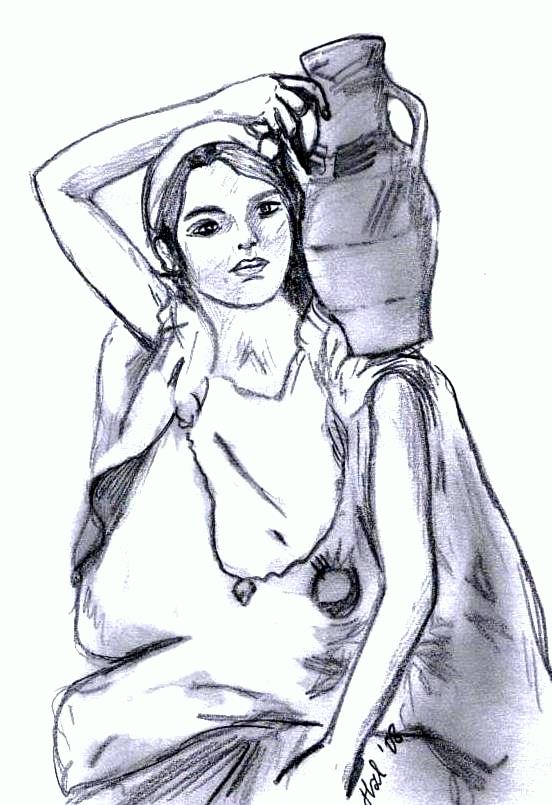 testi tasiyan kiz by ahsaena on deviantart