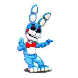 FNaF white rabbit to Toy Bonnie