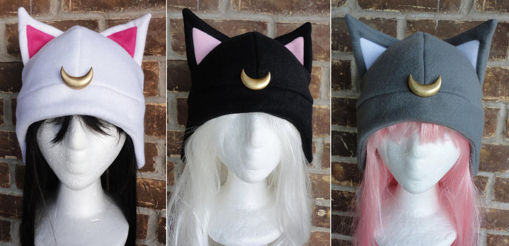 Luna, Artimus, Diana Sailor Moon Hats