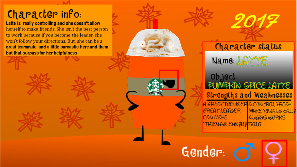 Latte for The BFDI Fall-Winter Tournment by InWonderland77 on DeviantArt