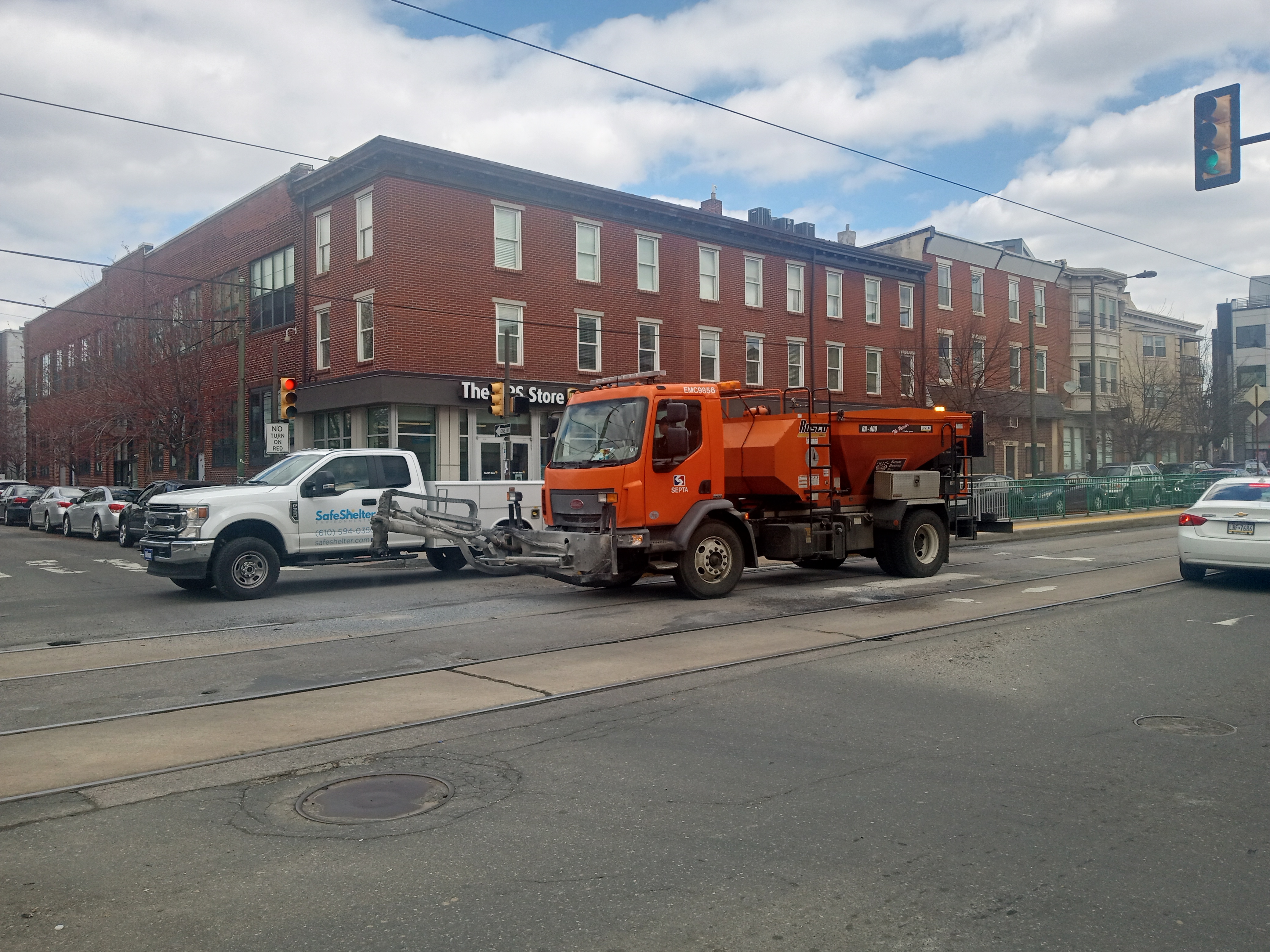 Pothole Filling Truck