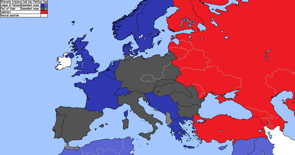 Alternate Trilateral Cold War Political Map By SirKokosnuss On DeviantArt alternate-trilateral-cold-war-political-map-by-sirkokosnuss-on-deviantart