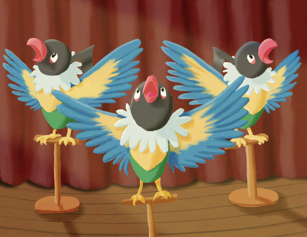 Berkeley Chatot Chatot by maddieJawa on DeviantArt