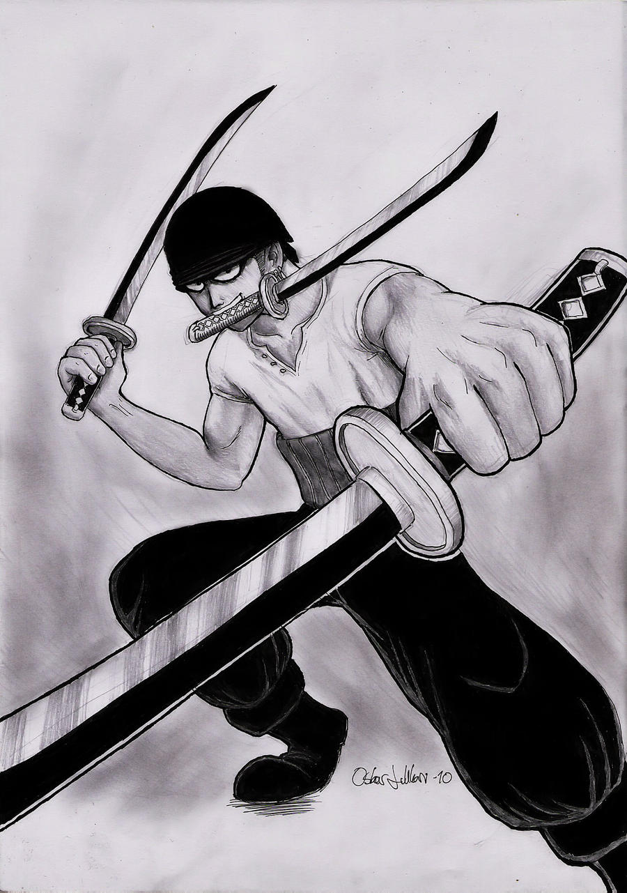 Roronoa Zoro by Strapping-Young-Lad on DeviantArt