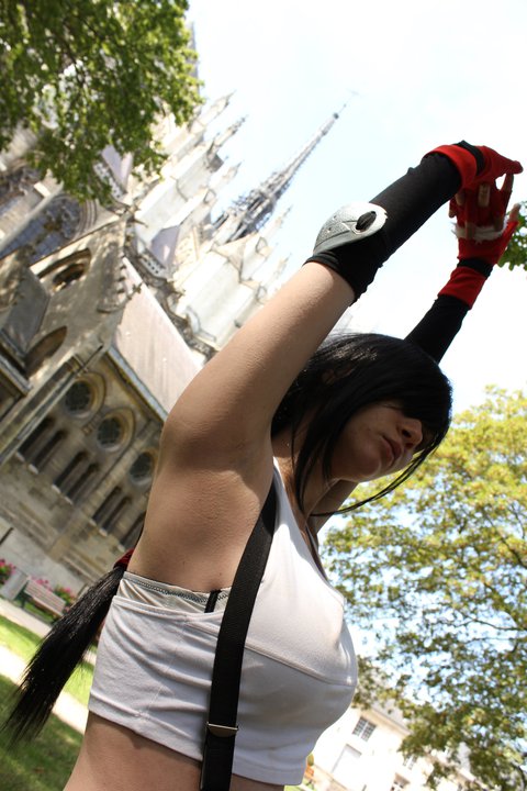 Cosplay Tifa ff VII