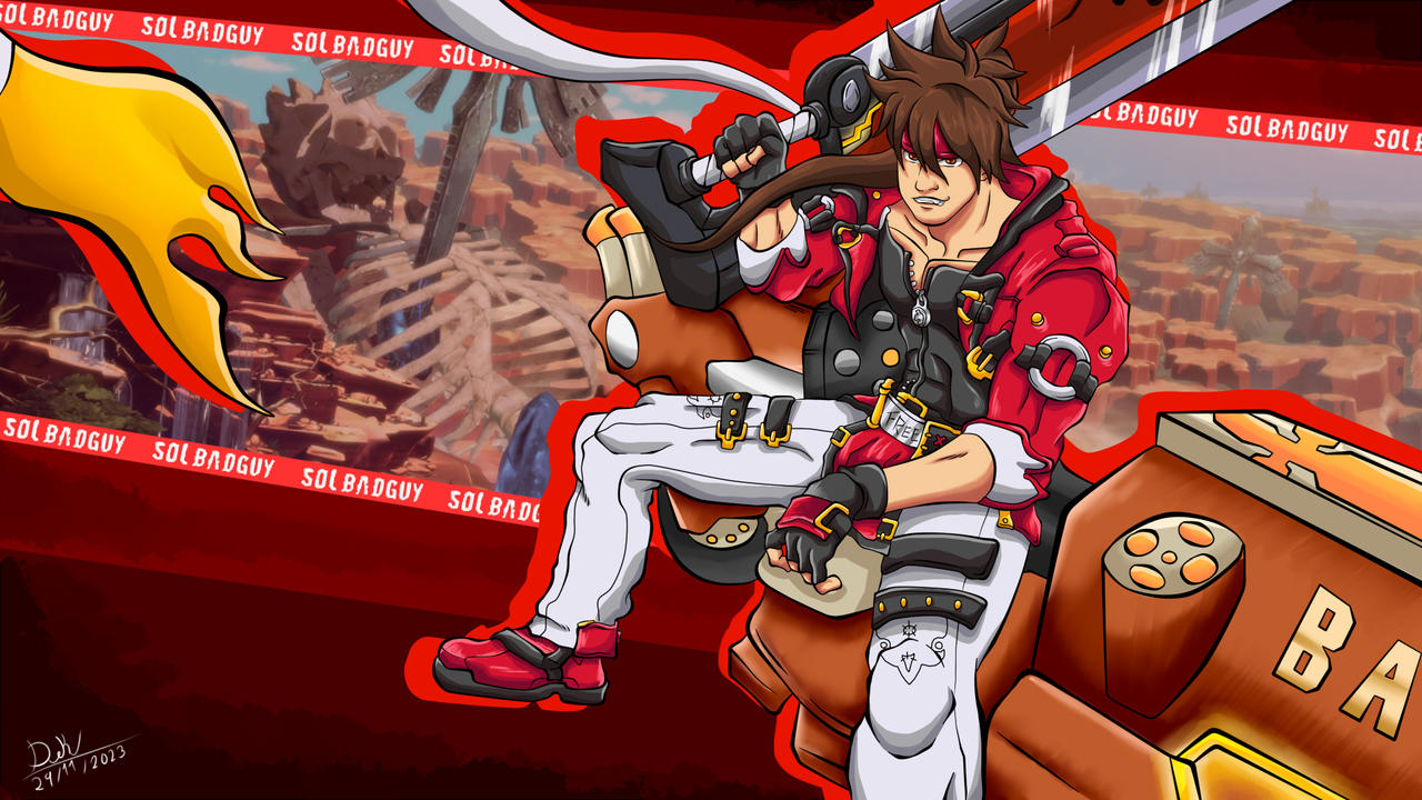 Sol Badguy Wallpaper by Dr4gonDeku on DeviantArt