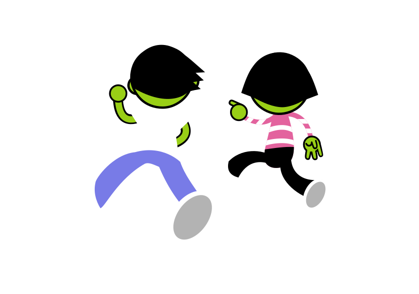 PBS Kids Digital Art - Dash and Dot Running 2 by ArkAceOfficialRedux on ...