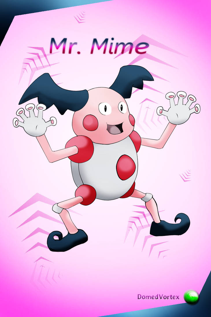 Mr. Mime Drawing by DomedVortex on DeviantArt