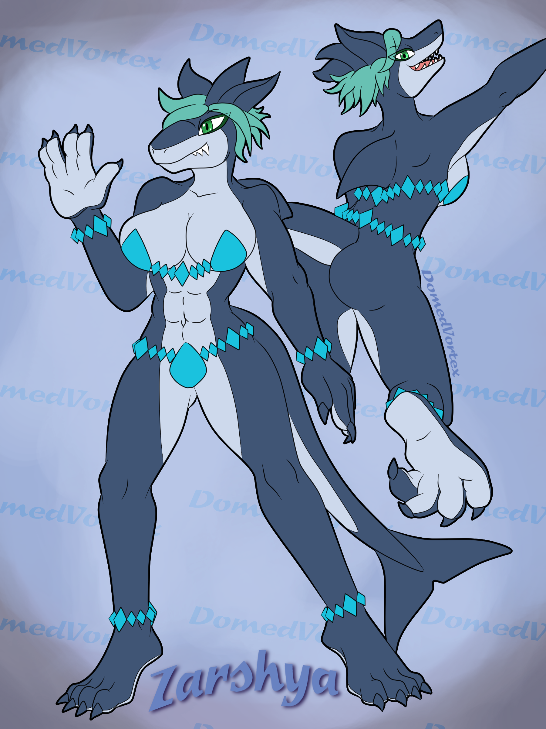 Zarshya (Shark Girl OC)