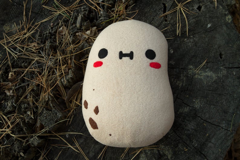 Kawaii potato plush - Kawaii potato toy - Hanmade by Angelina-Lily