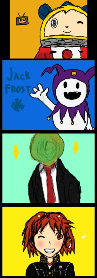 Persona drawings by YuraRonimeIE on DeviantArt
