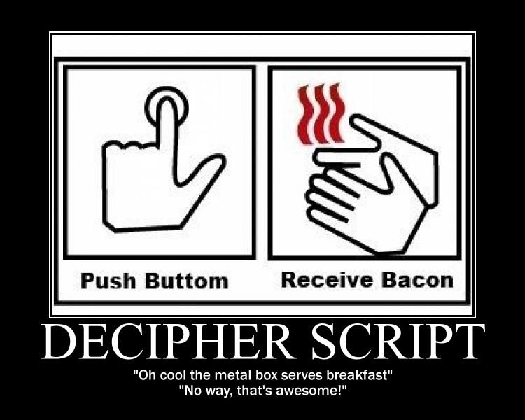 Decipher Script by TorkBacklash on DeviantArt