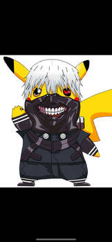 Kanekichu! Pikachu Kaneki mashup! 