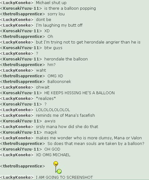 Herondale the balloon