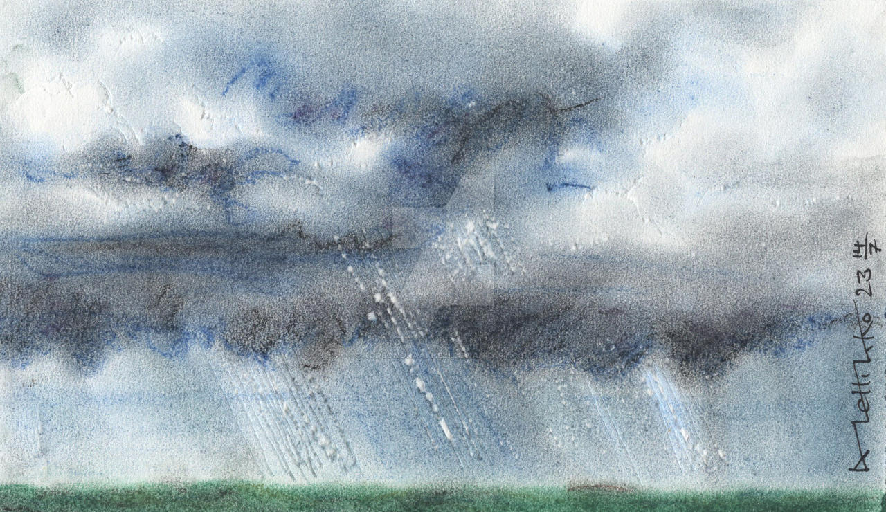 Another raincloud study by KorsonOraakkeli on DeviantArt