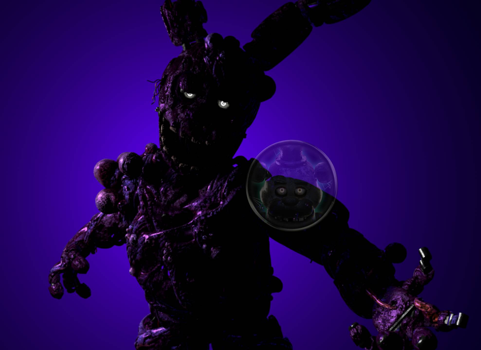 Toxic Springtrap Render by CrunchyBonzo on DeviantArt